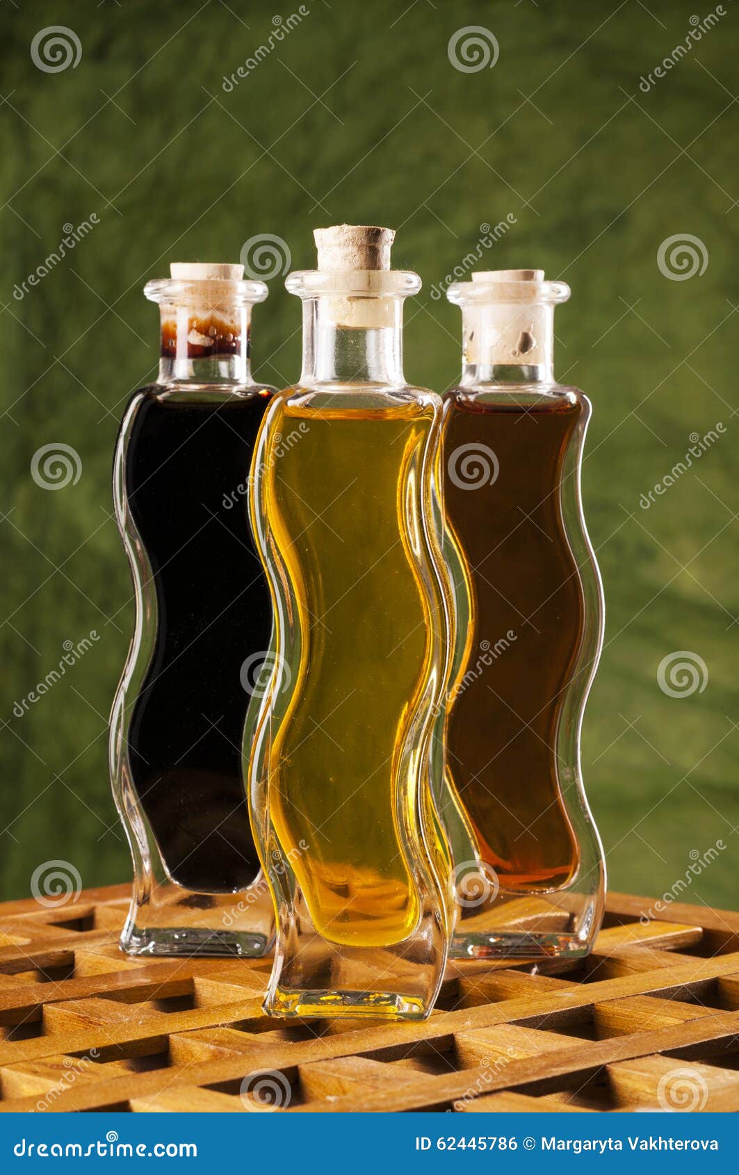 Olive Oil and Balsamic Vinegar Bottles. Stock Photo Image of food, vinegar 62445786