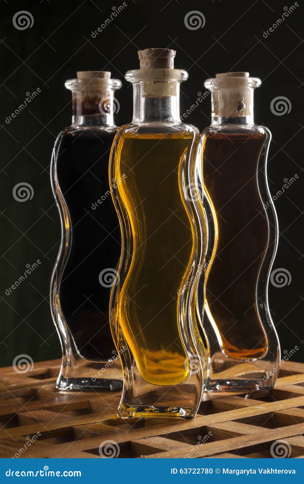 Olive Oil and Balsamic Vinegar Bottles. Stock Photo Image of full, natural 63722780