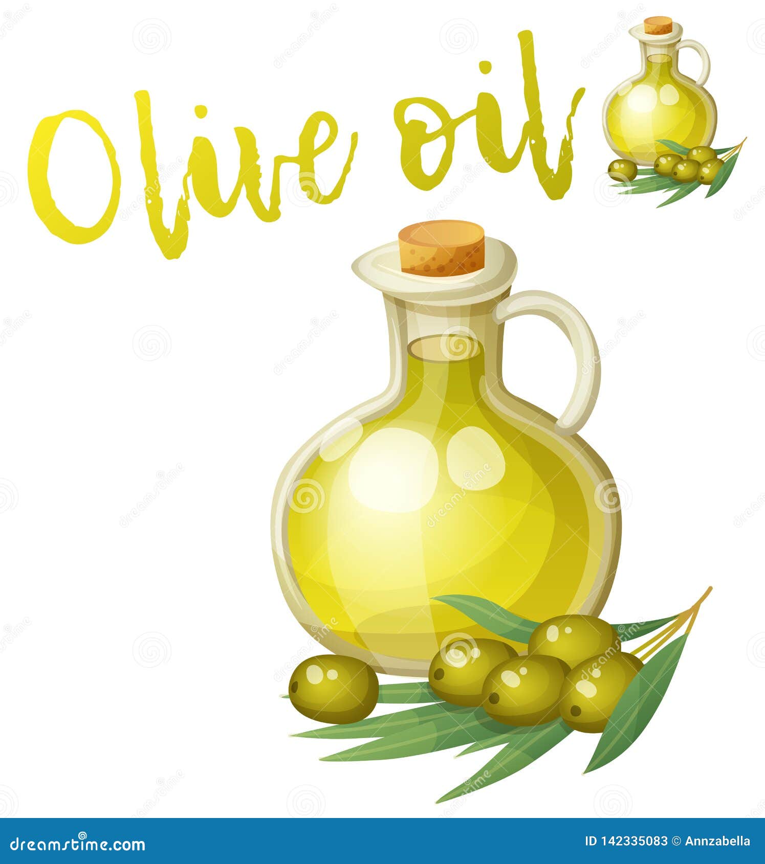 A Bottle of Olive Oil a carton