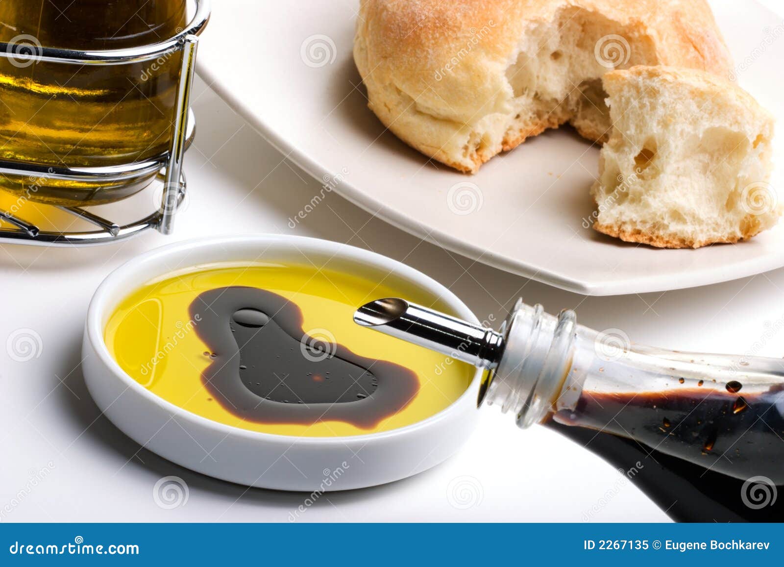 Olive oil and bread stock image. Image of crusty, health 2267135