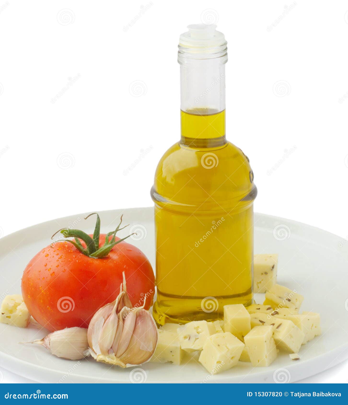 Olive oil and cheese stock photo. Image of olive, white 15307820