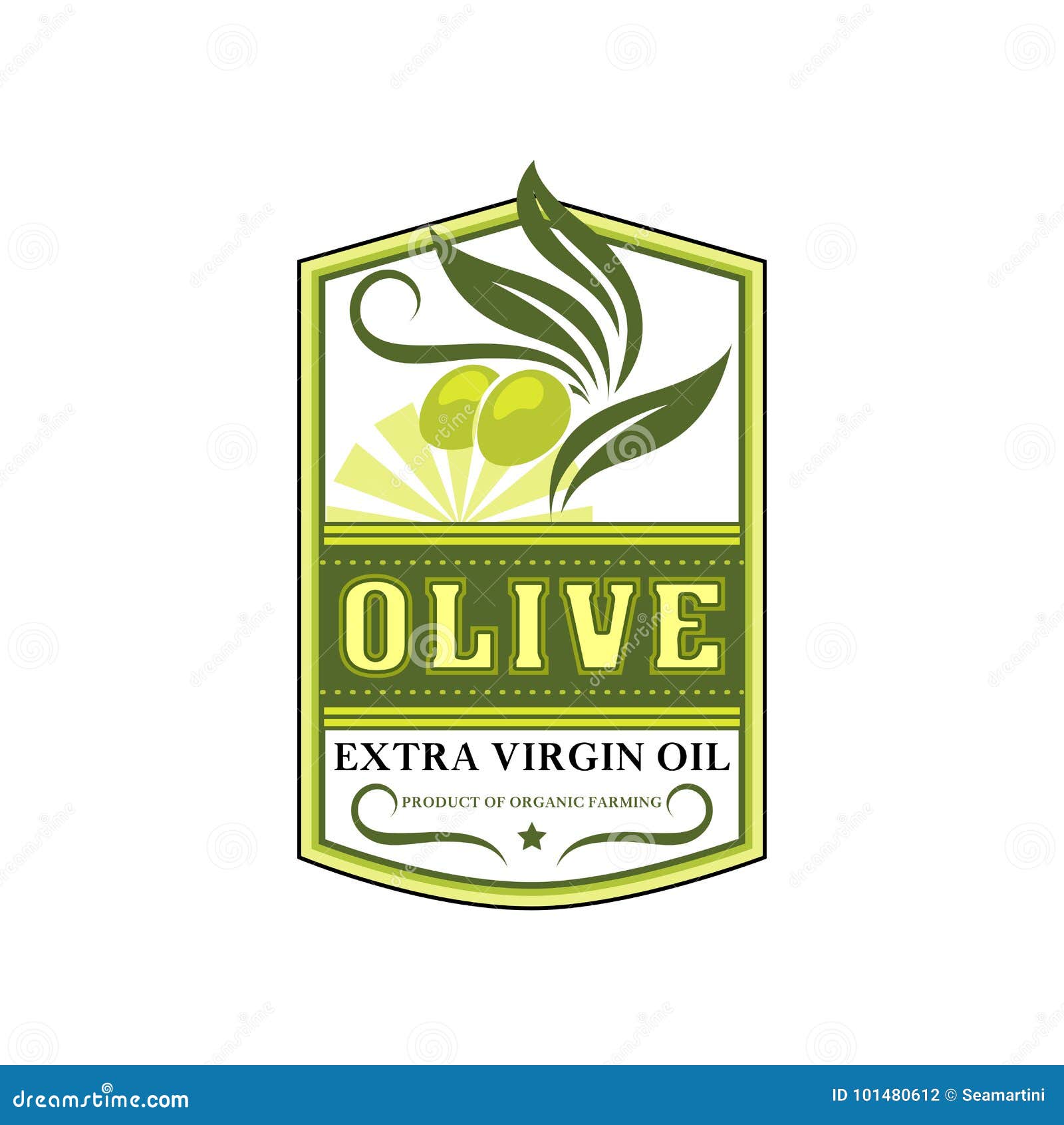 Olives Icon For Vector Ilive Oil Product Label Stock Vector Illustration Of Food Cuisine 101480612