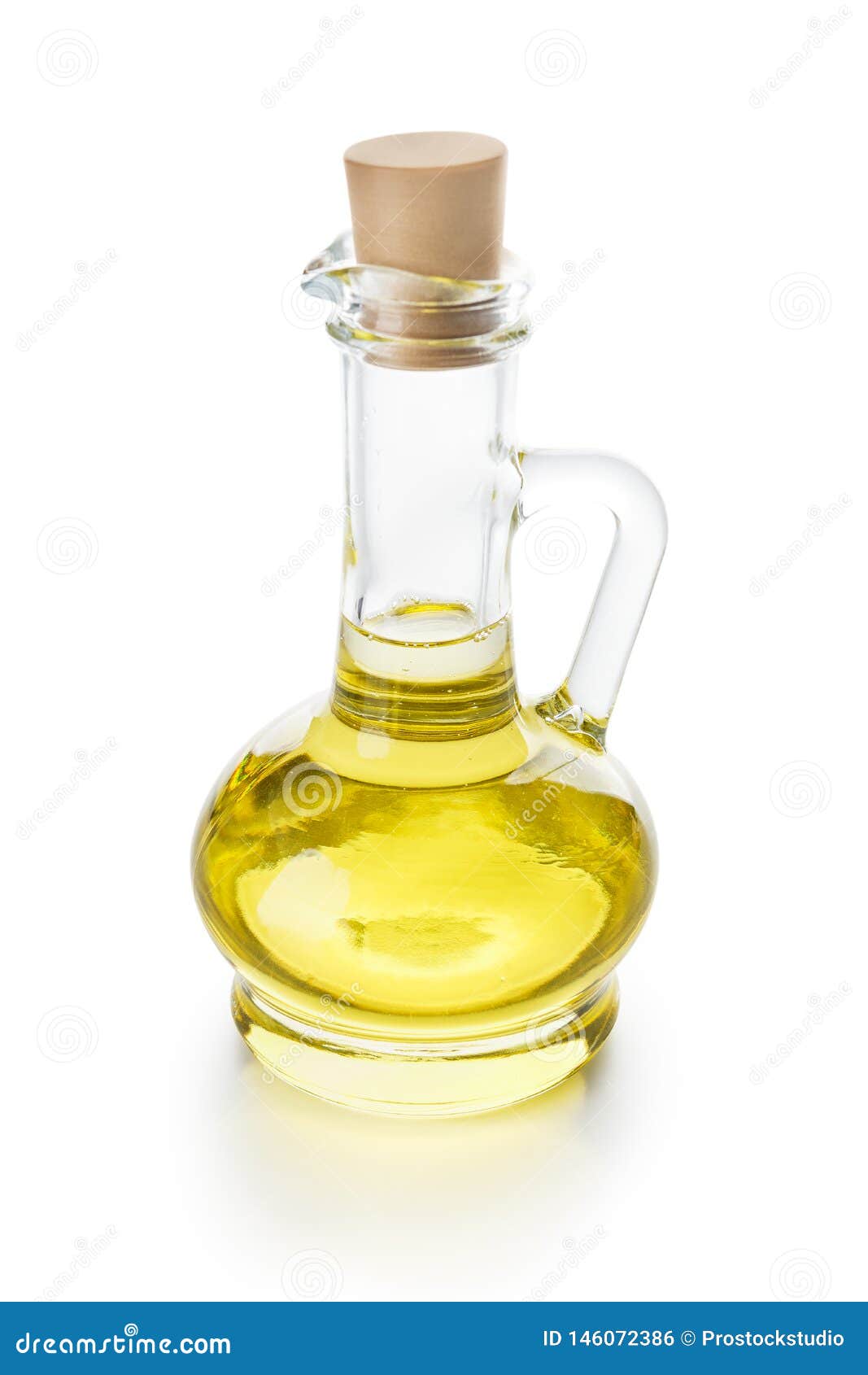 Olive Oil in Glass Jug on White Stock Photo Image of cook, background