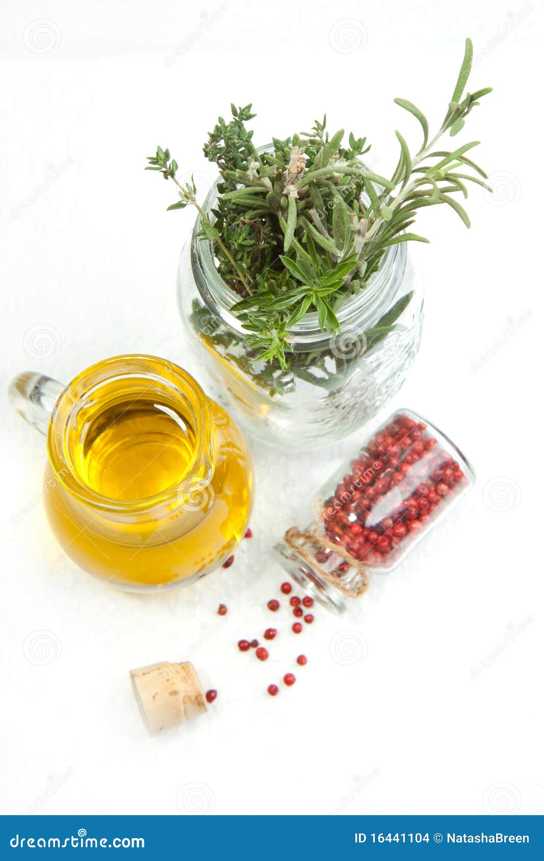 Olive oil and herbs stock photo. Image of health, cooking 16441104