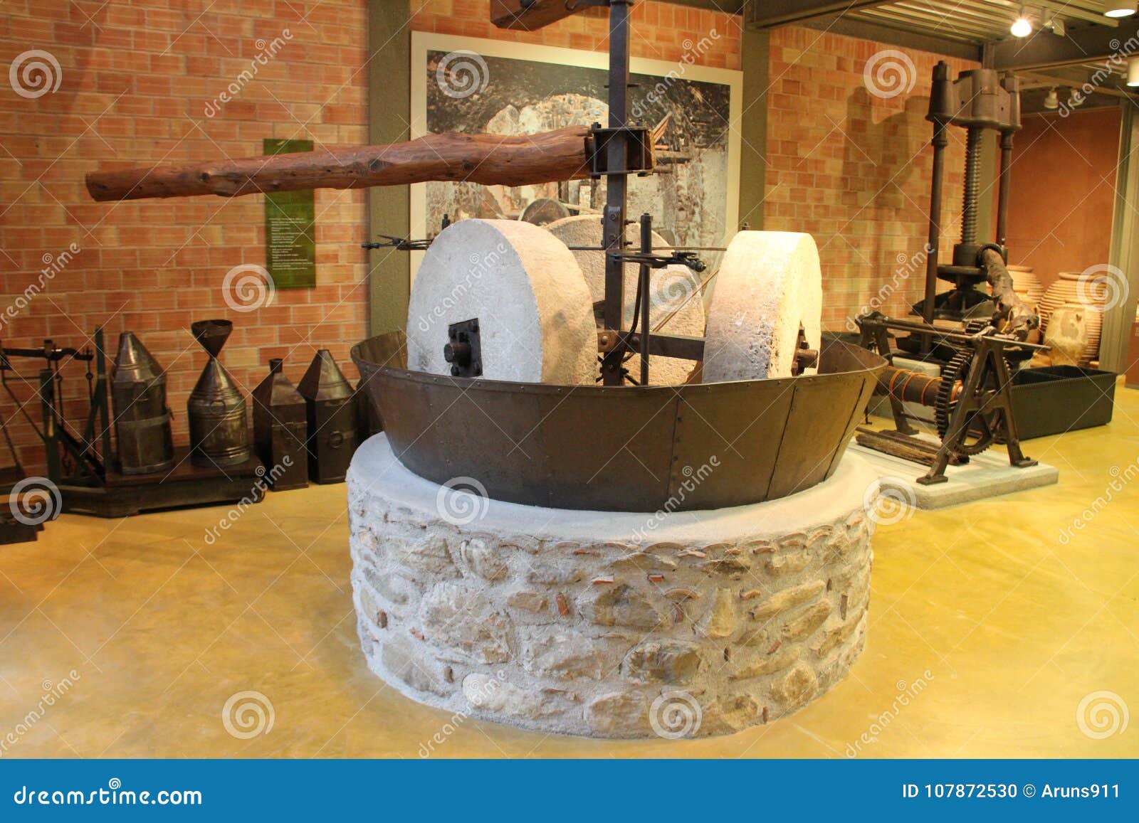 Olive oil museum editorial image. Image of museum, sparti 107872530