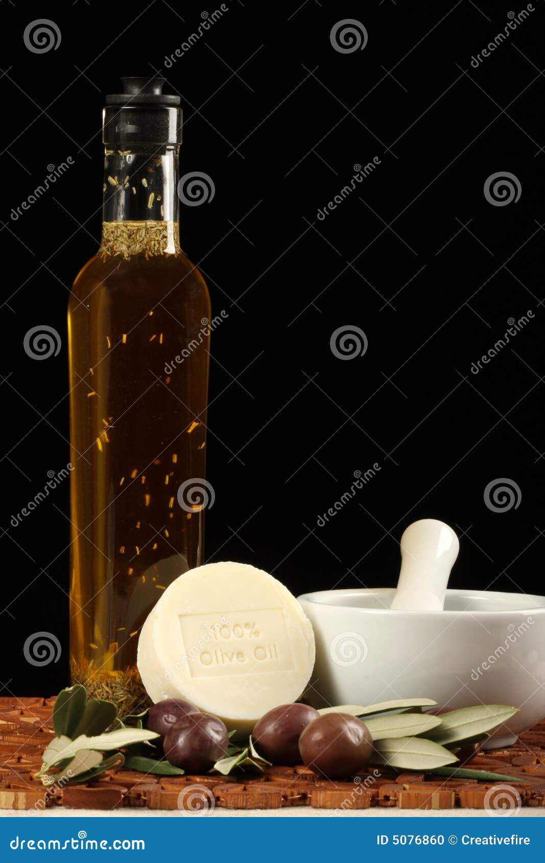 Olive Oil, Soap, Olives stock photo. Image of natural 5076860