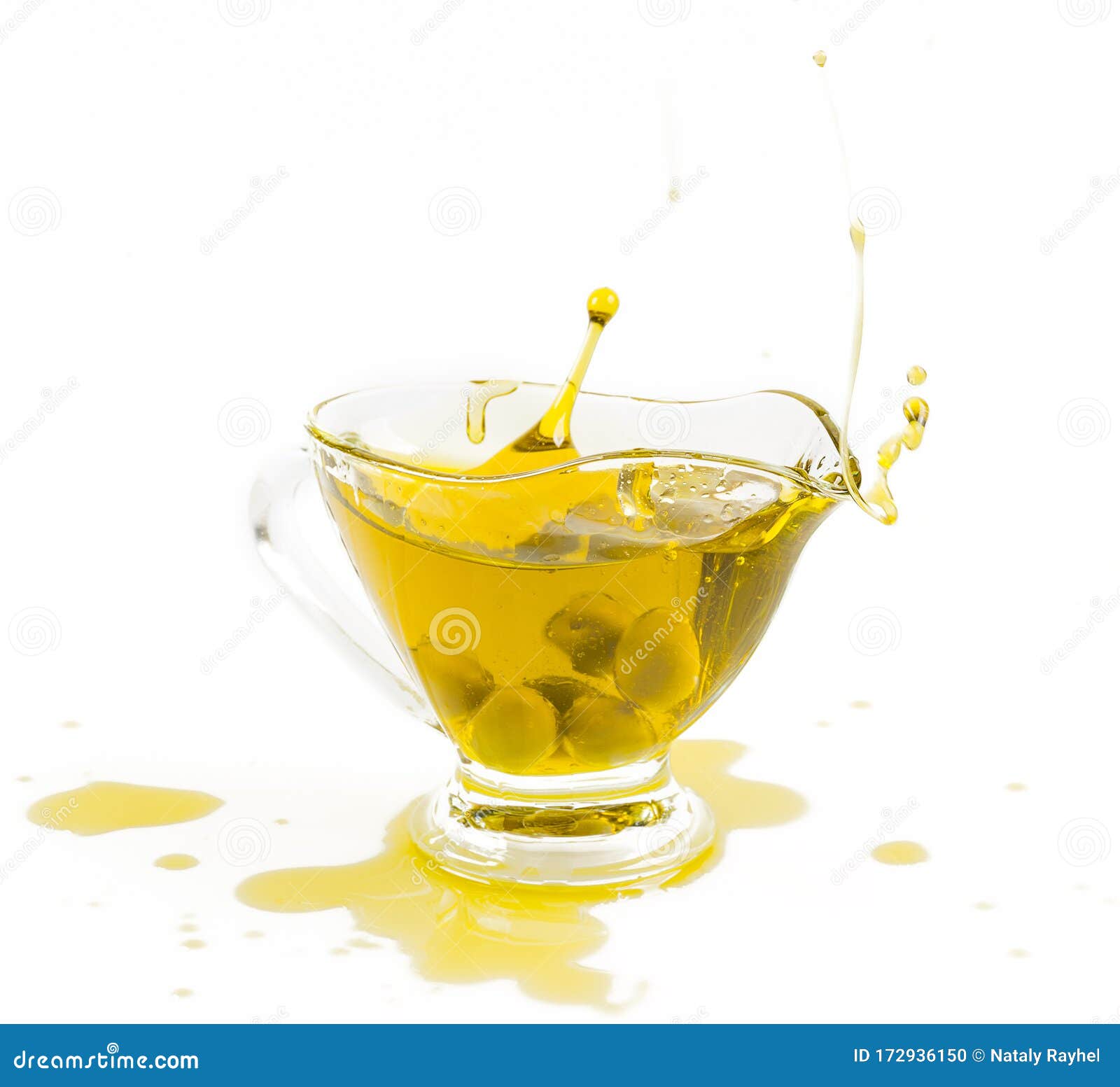 Olive Oil Splash in Gravy Boat Stock Photo Image of olive, vegetable