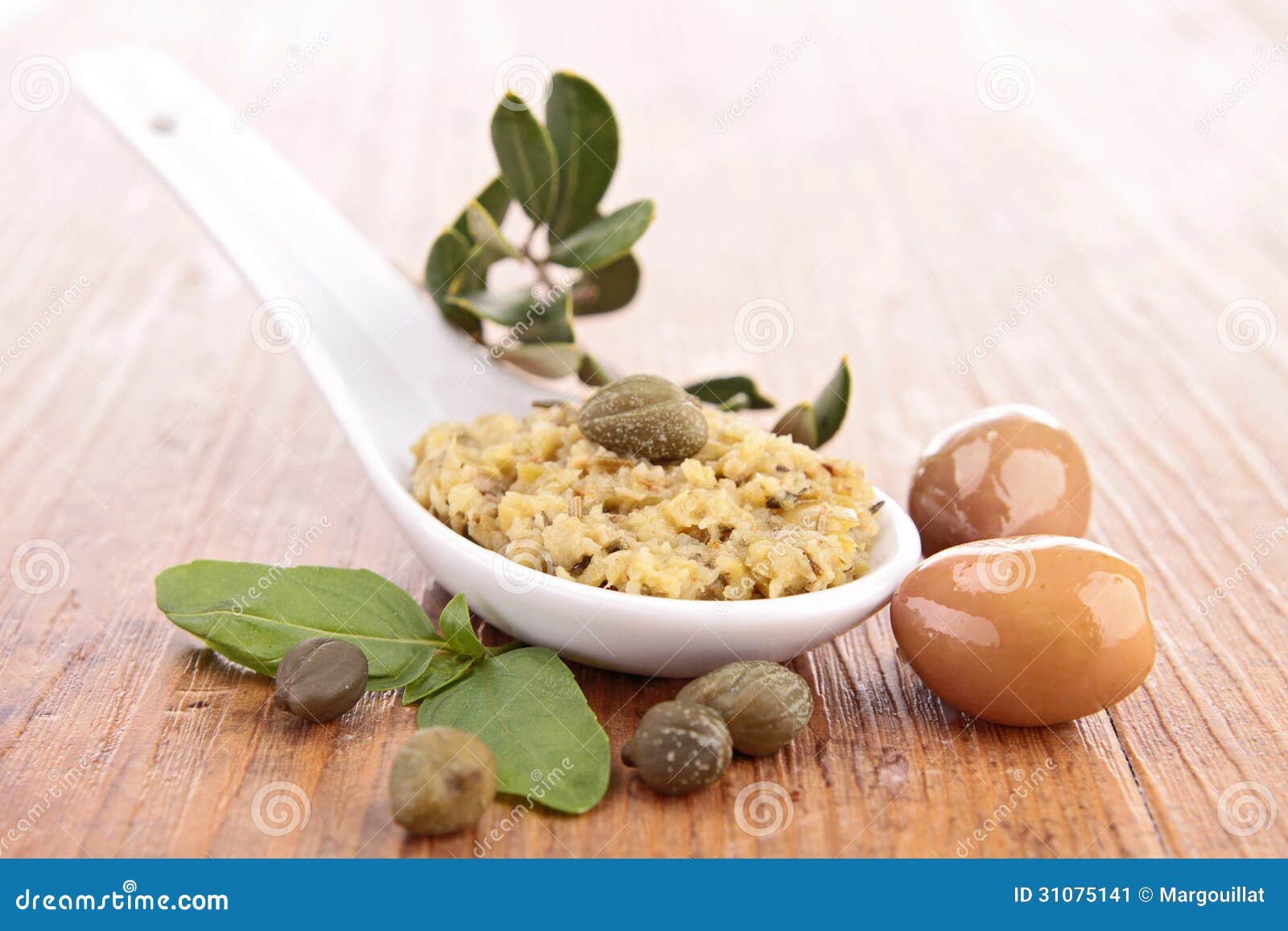 Olive tapenade stock image. Image of cuisine, france 31075141