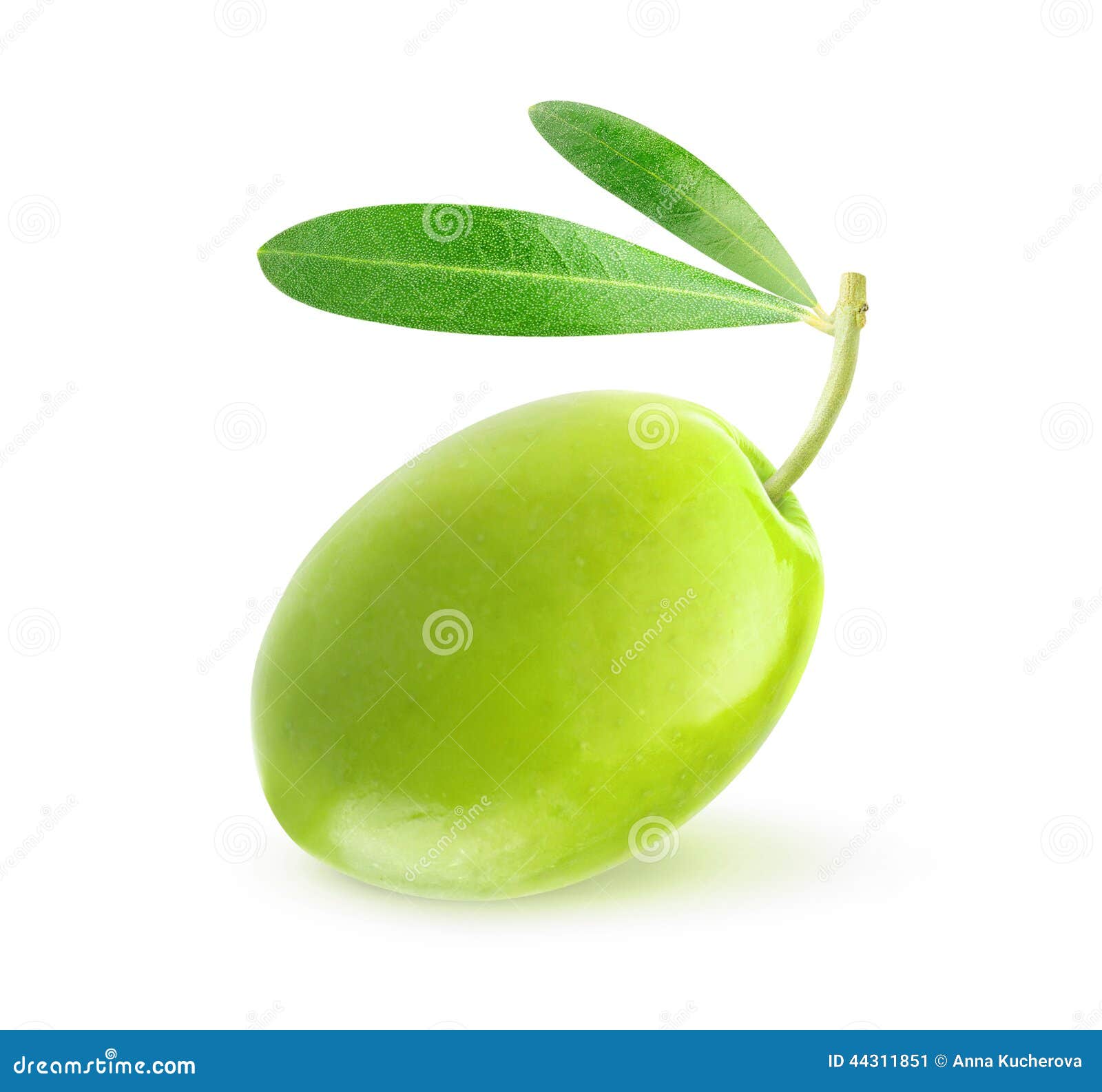 Olive verte image stock. Image du organique, ingrédient 44311851