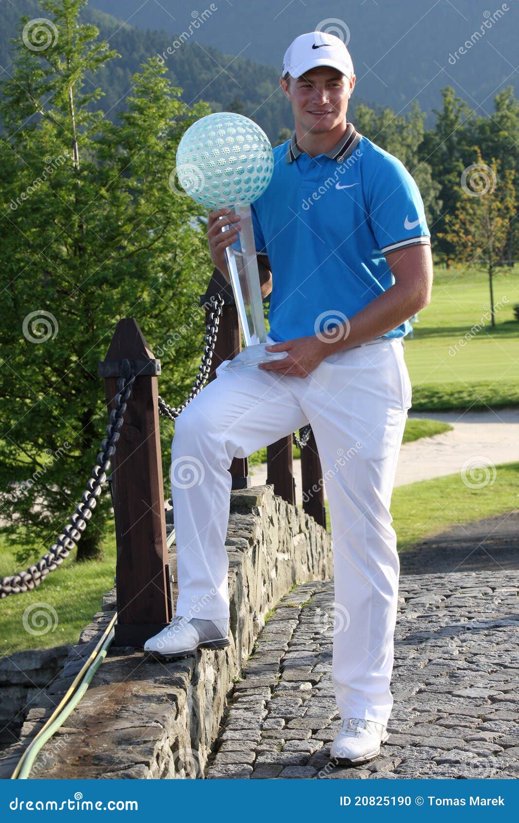 Oliver Fisher Winner of Golf Open at Celadna Editorial Image Image of