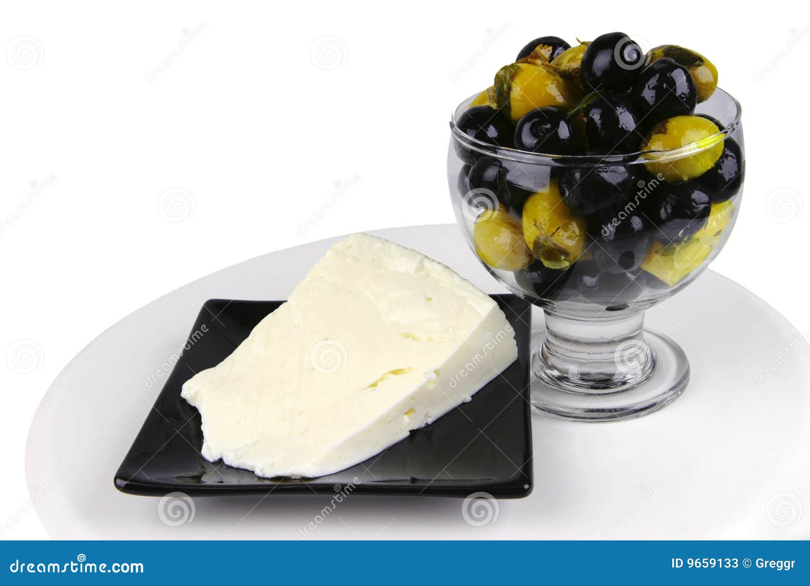 Olives and goat cheese stock image. Image of closeup, salty 9659133