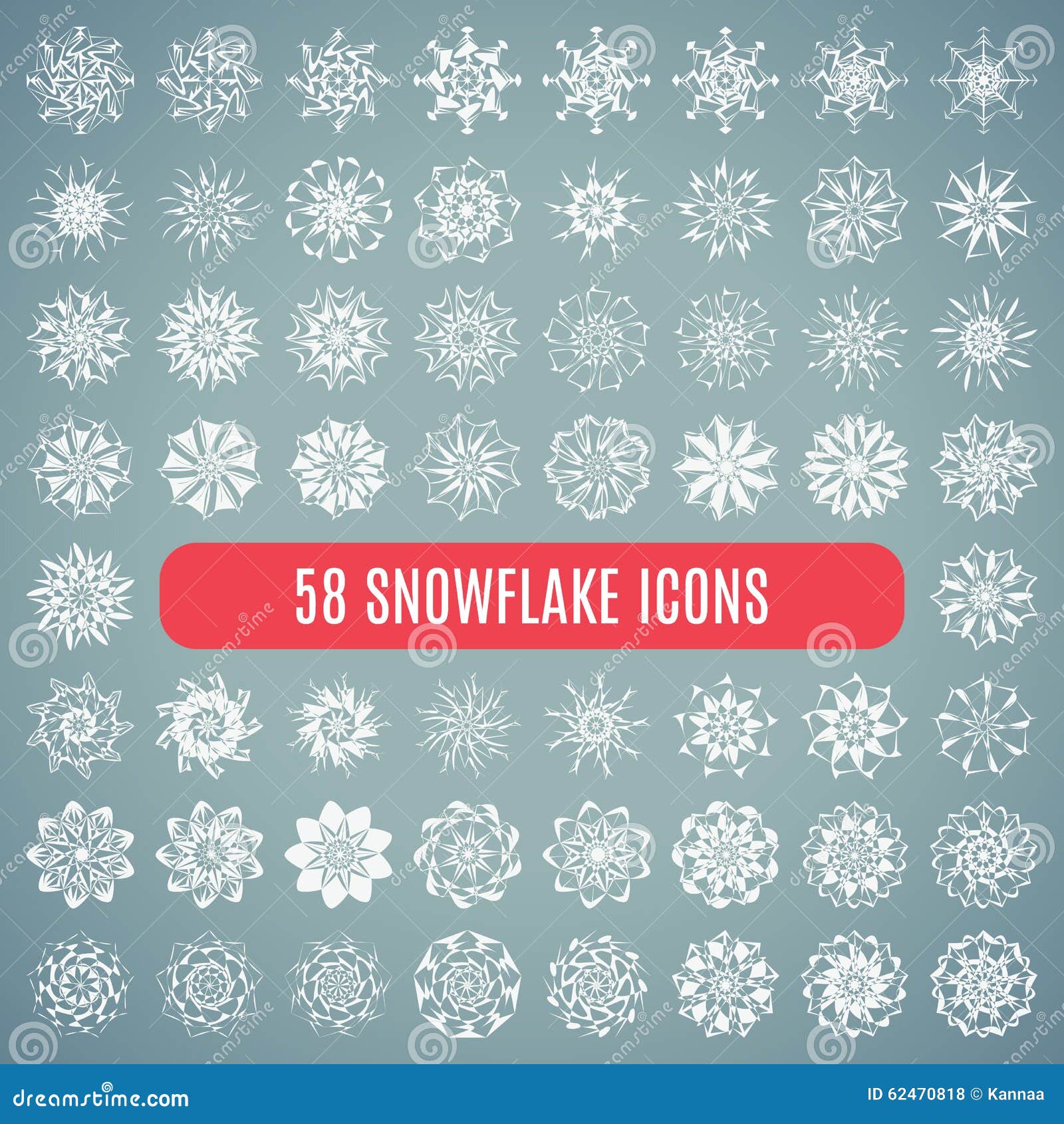 ÃÂ¡ollection of elegante stylish snowflakes 