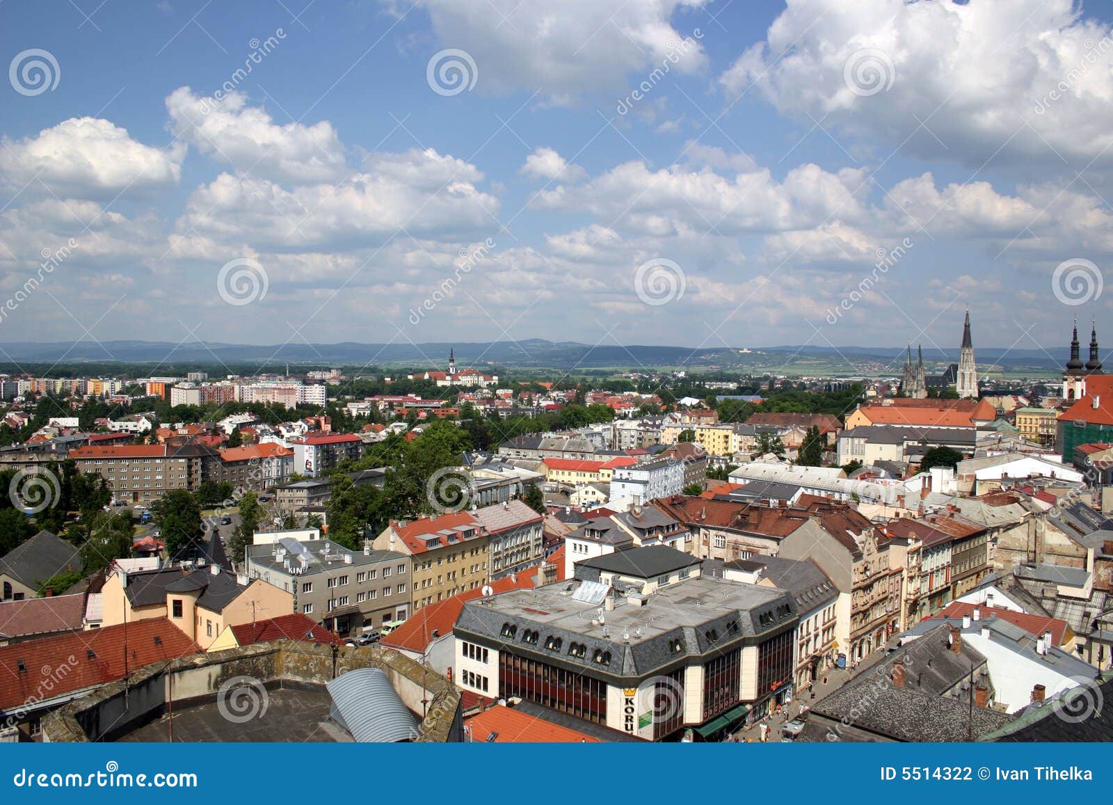 Kościół saint moric klasztoru olomouc przeglądu