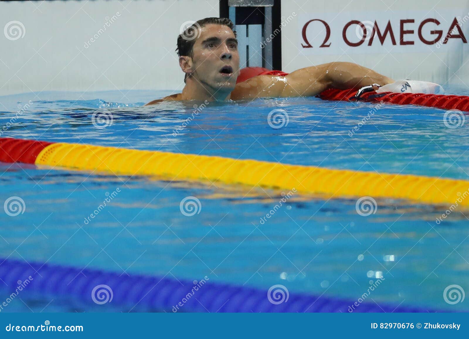 Olympic Champion Michael Phelps Of United States After The