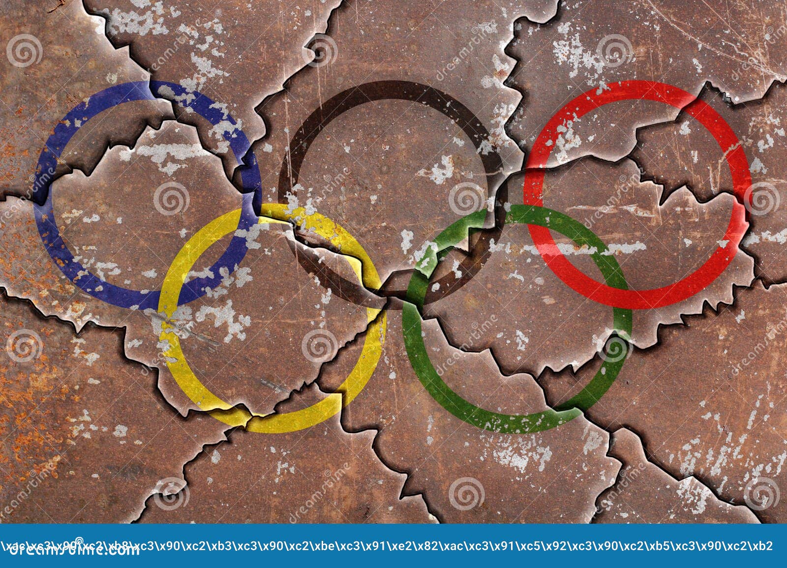 Olympic Rings of splash paint Stock Vector by ©Ukususha 102187592