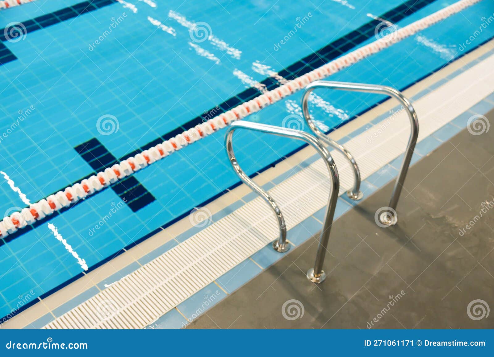 Olympicsized Indoor Swimming Pool Stock Image Image of olympic