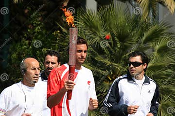 Olympic Torch Relay in Athens Editorial Photography - Image of sports ...