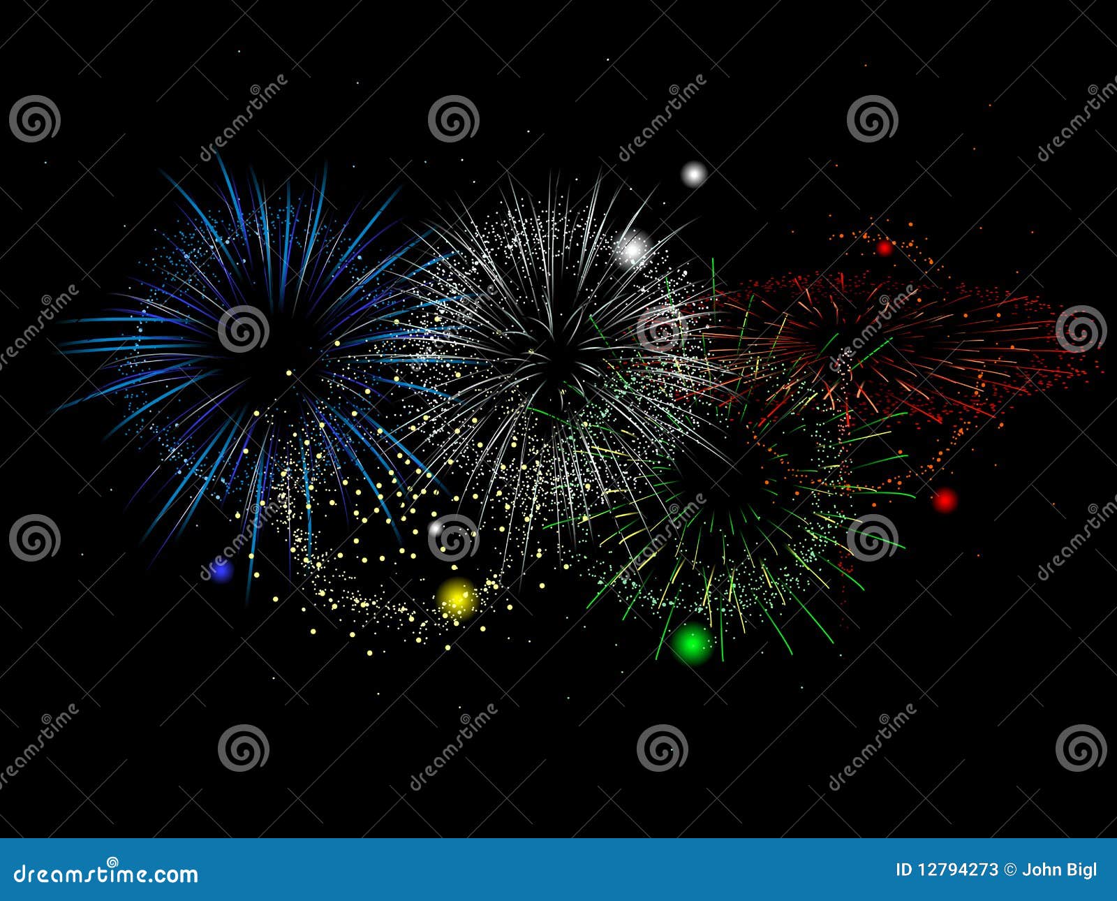 olympics colored fireworks