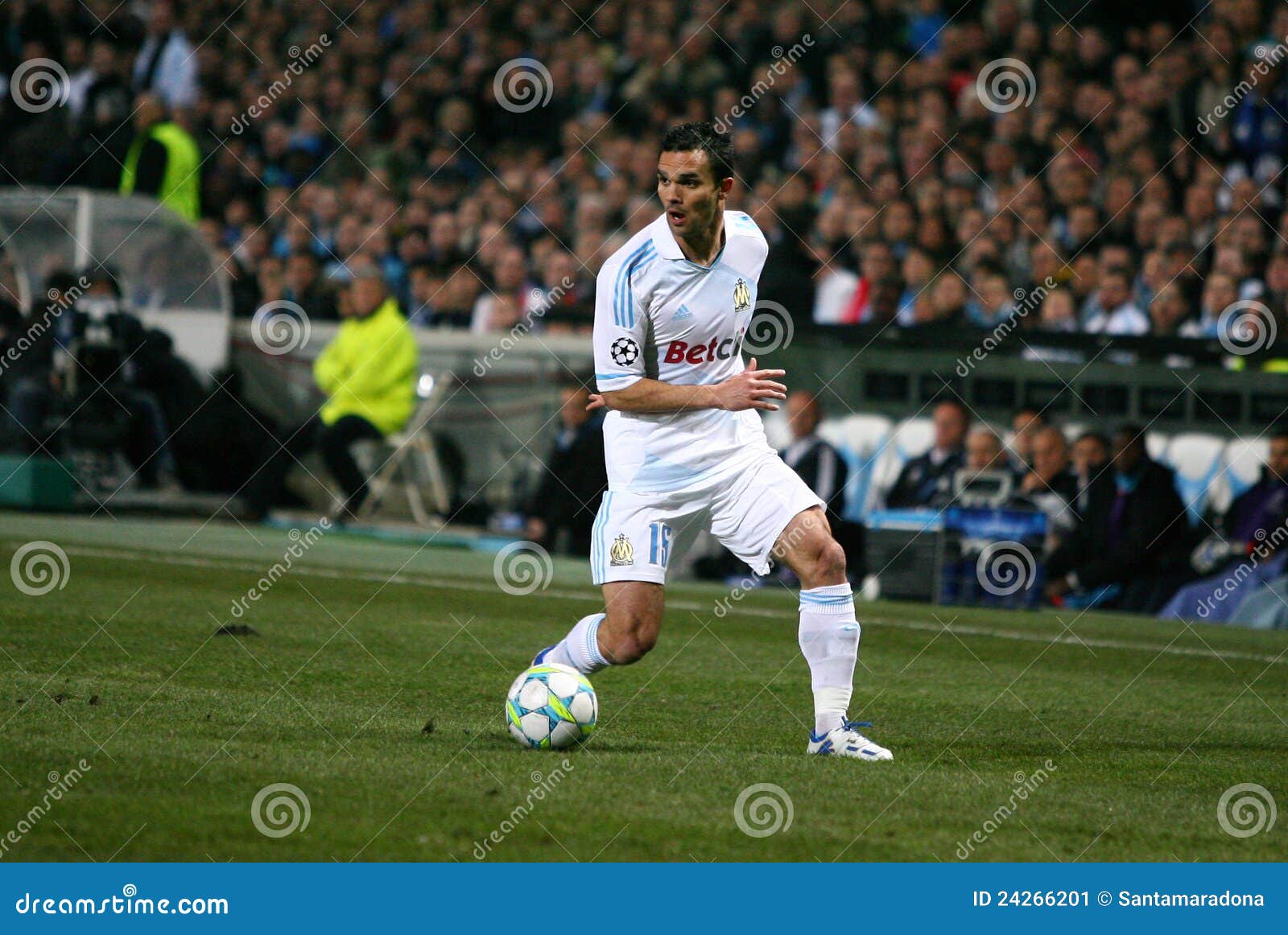 Olympique De Marseille S Jeremy Morel Editorial Photo Image of soccer
