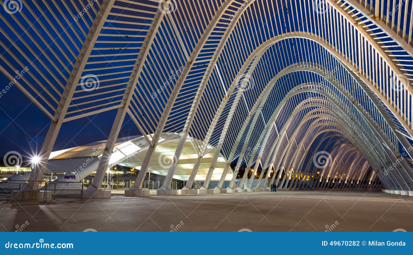 Olympischer Sportkomplex, Athen Redaktionelles Stockfotografie Bild