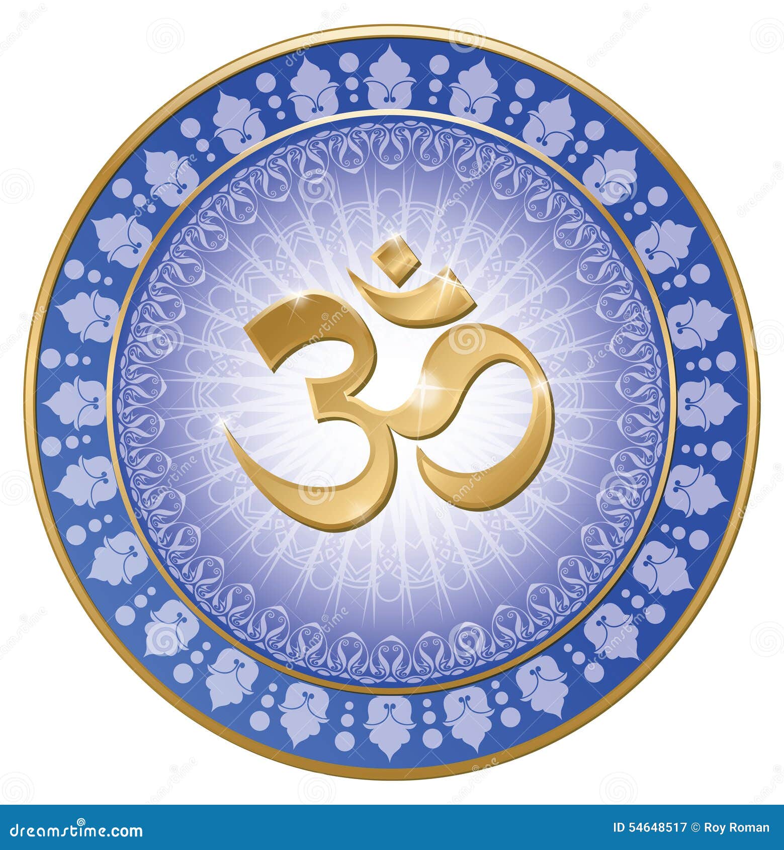 in hinduism symbol Stock Vector 54648517 Mandala Image: Yoga Om in hinduism symbol Stock Vector 54648517 Mandala Image: Yoga Om