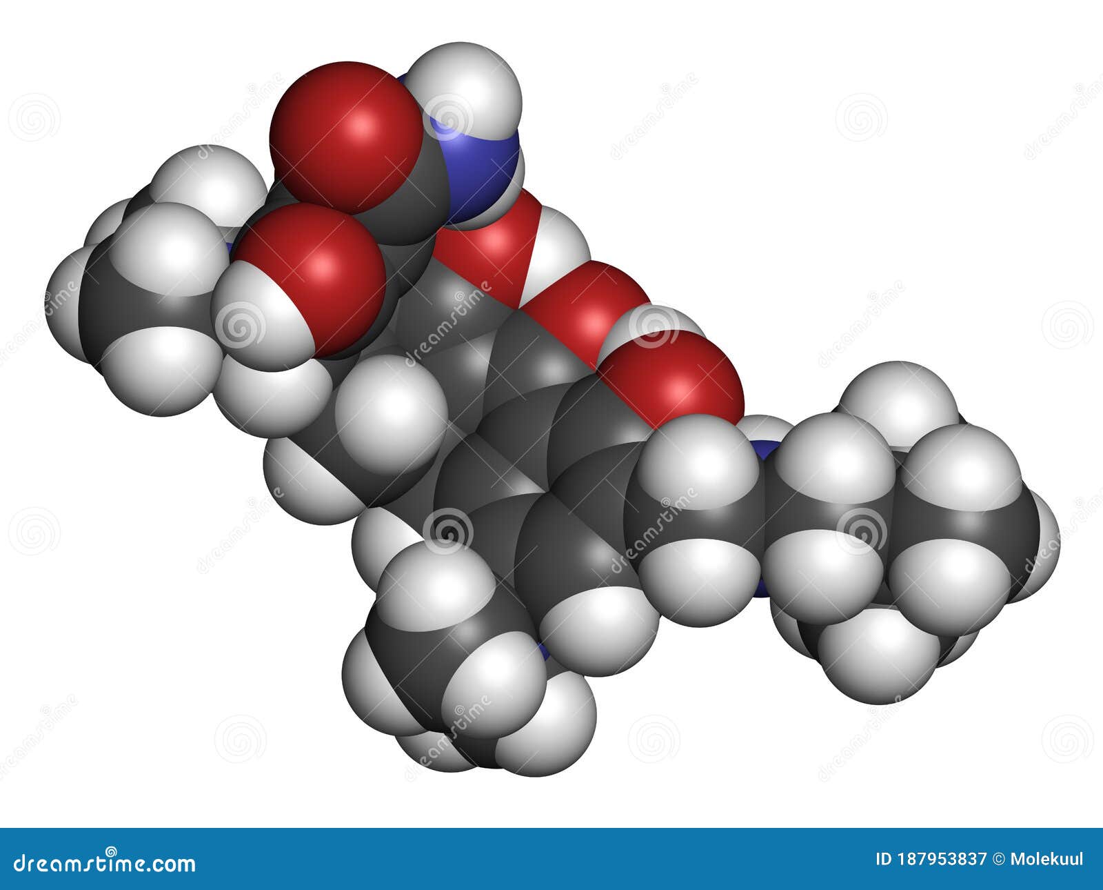 omadacycline antibiotic drug molecule. 3d rendering. atoms are represented as spheres with conventional color coding: hydrogen .