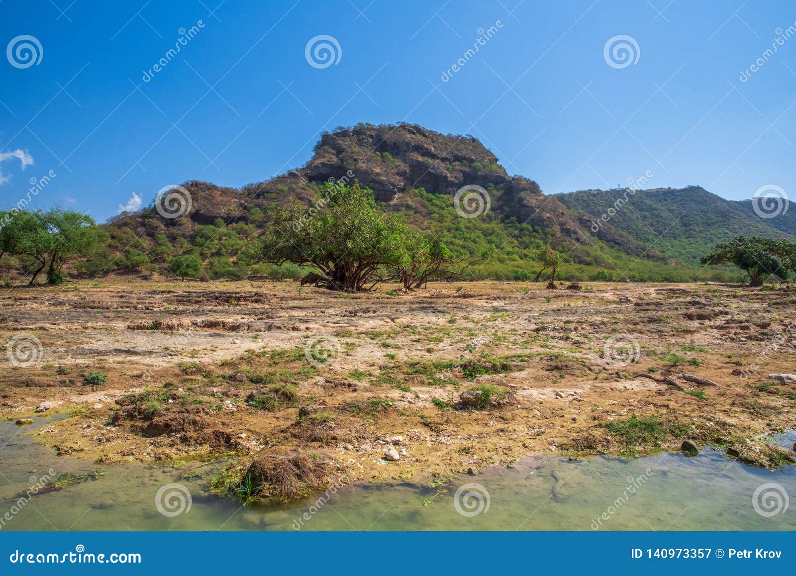 oman and wadi darbat, mountain view