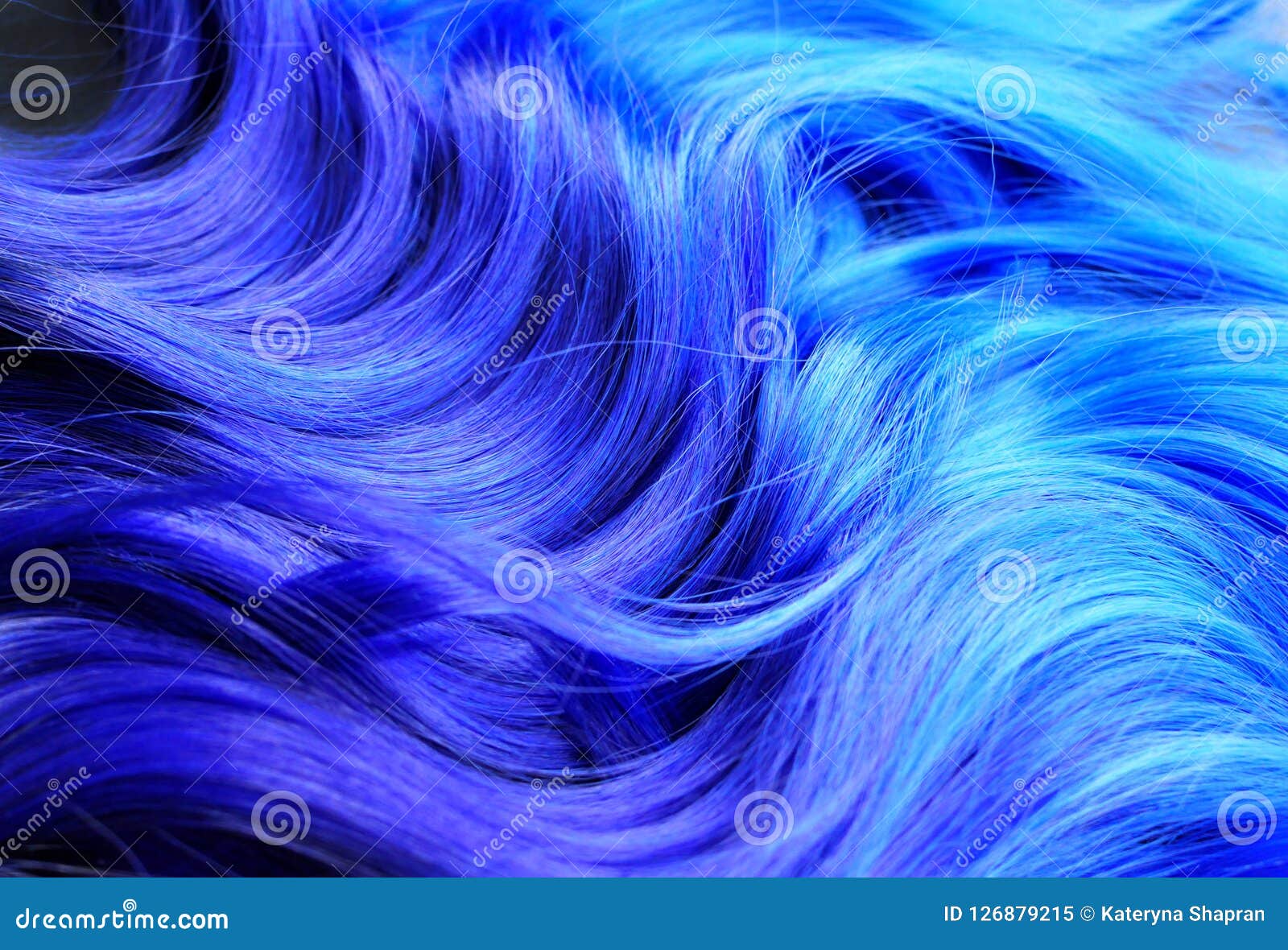 ombre hair blue turquoise