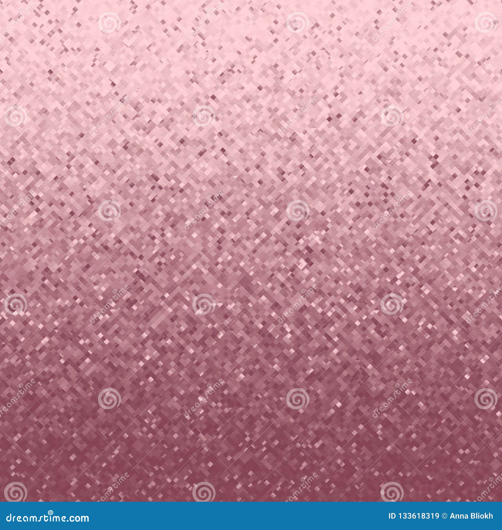 ombre millennial pink rose gold glittering background pixel texture