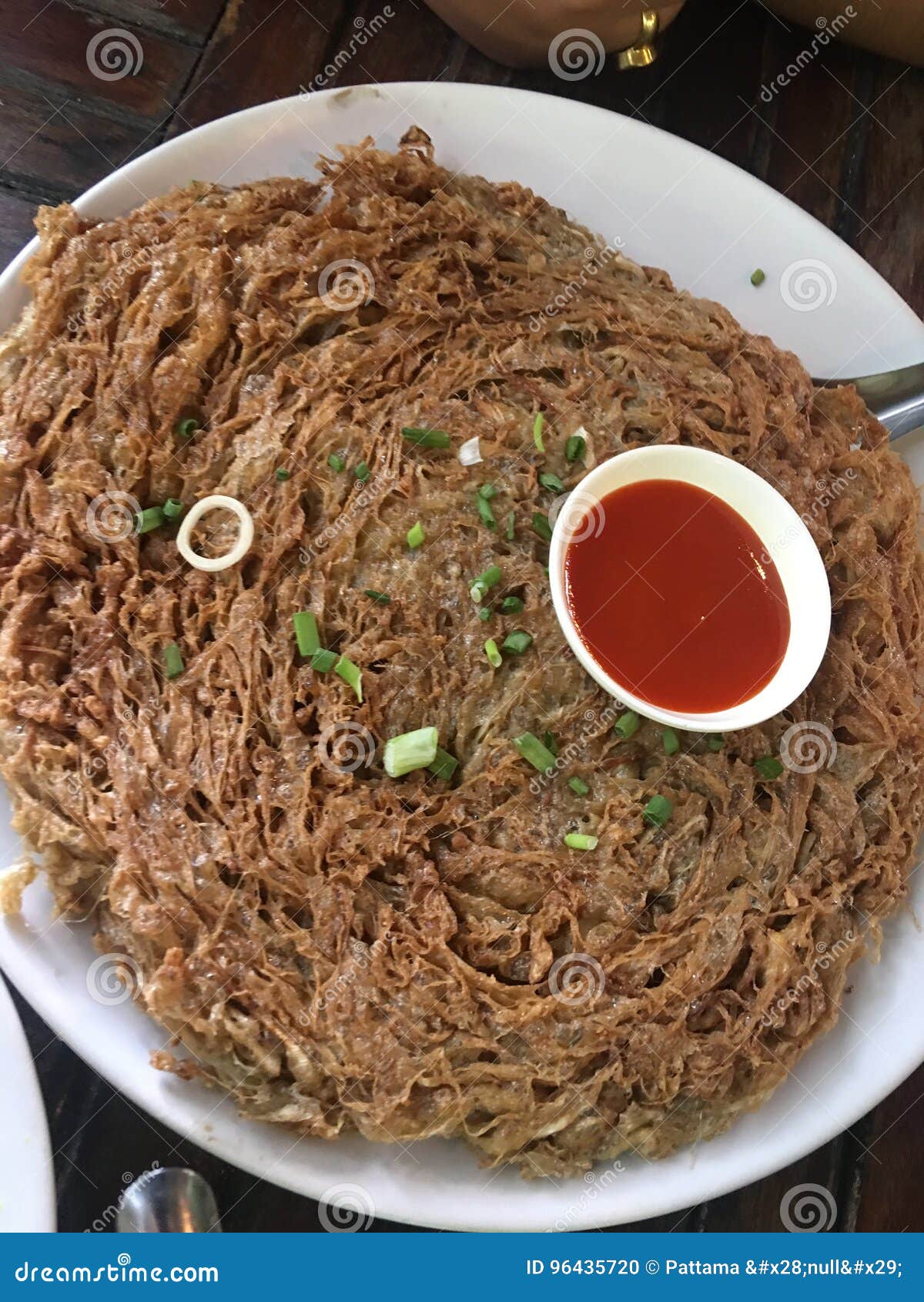 Omelette banana blossom stock photo. Image of scent, omelette 96435720