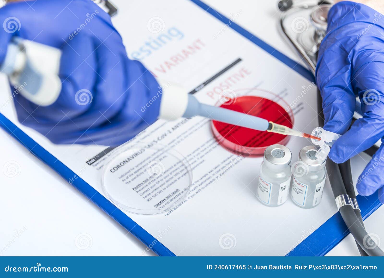 Omicron Positive, Antigen Test Kit Positive with Omicron or BA.2