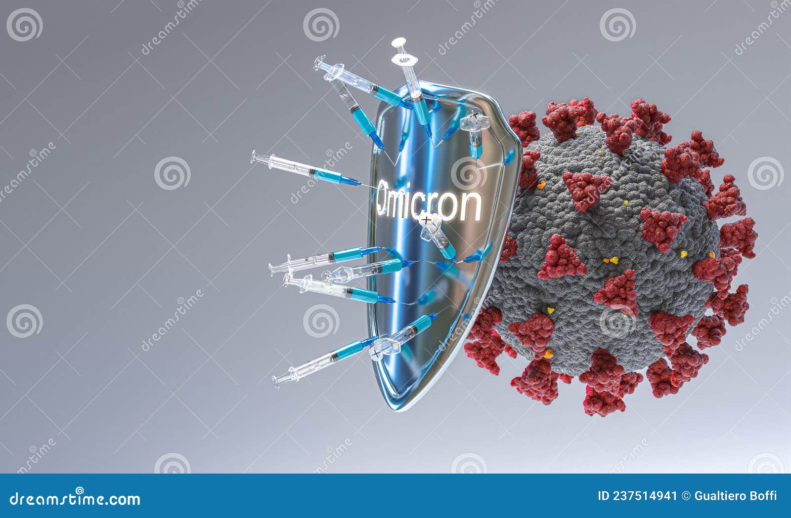 Omicron Variant Shield that Protects the Covid19 Virus from the