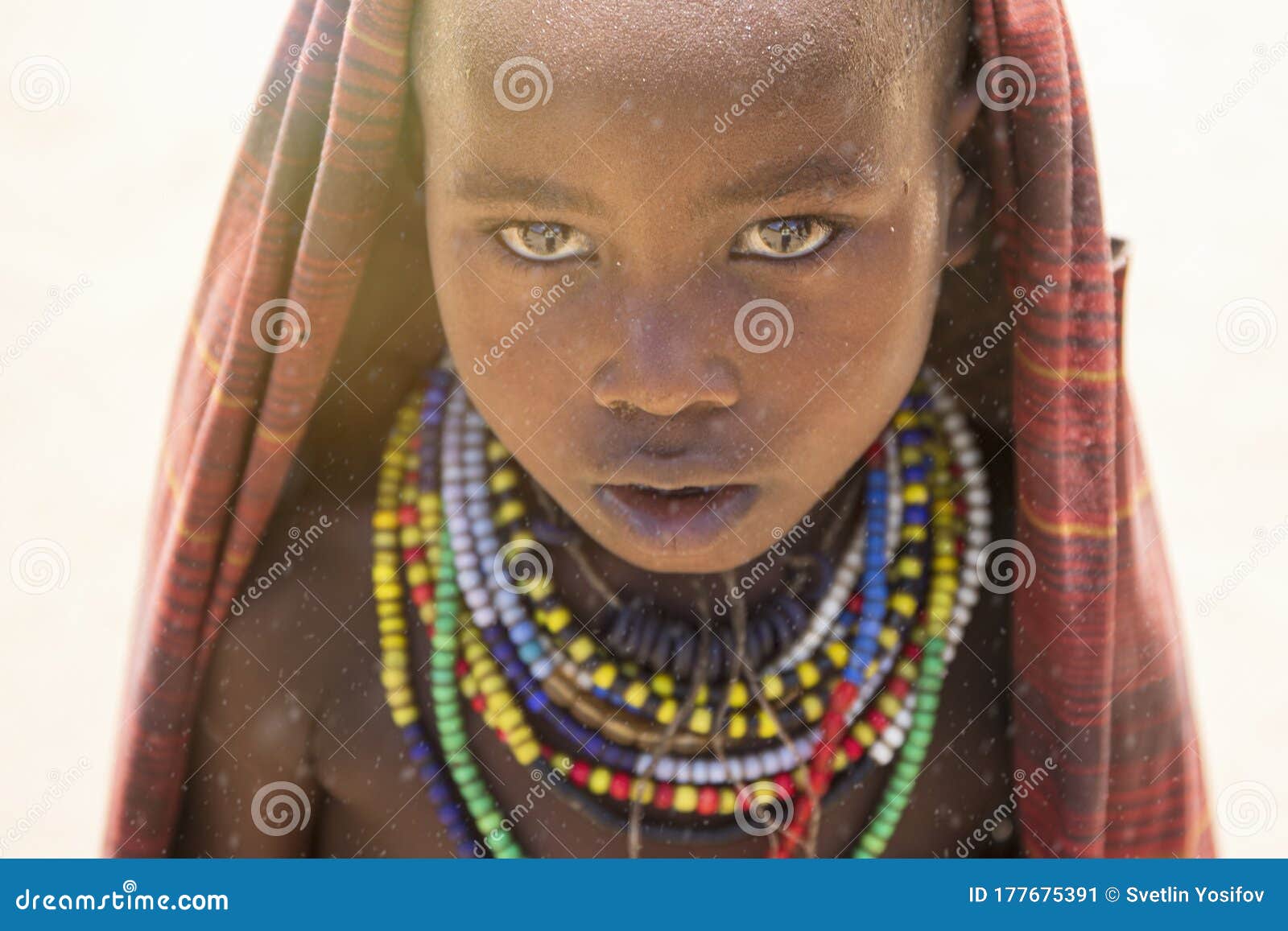 Very Young African Tribe Girls