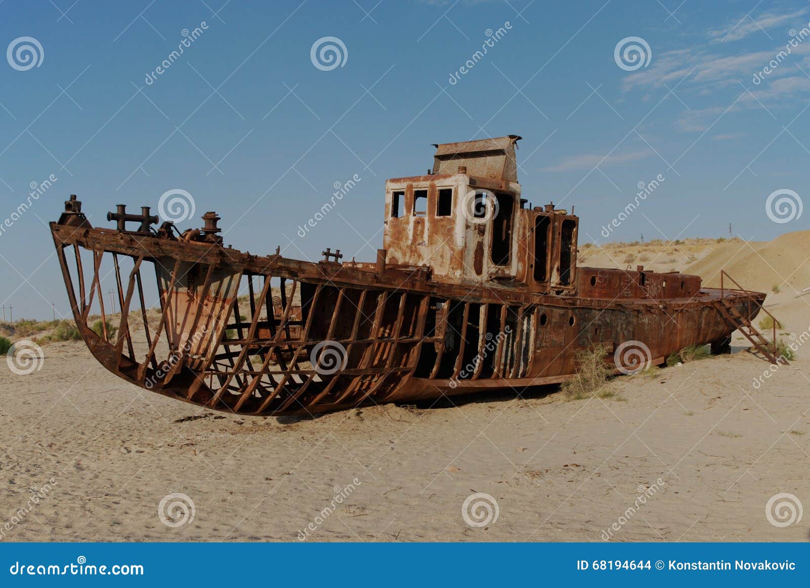 The aral sea desertification