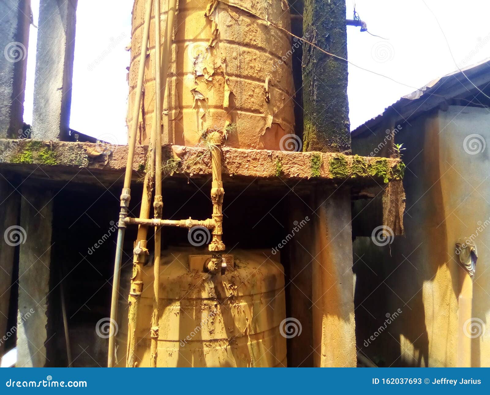 One of the Best Water Source in Africa for Visitors Editorial Stock Photo Image of source