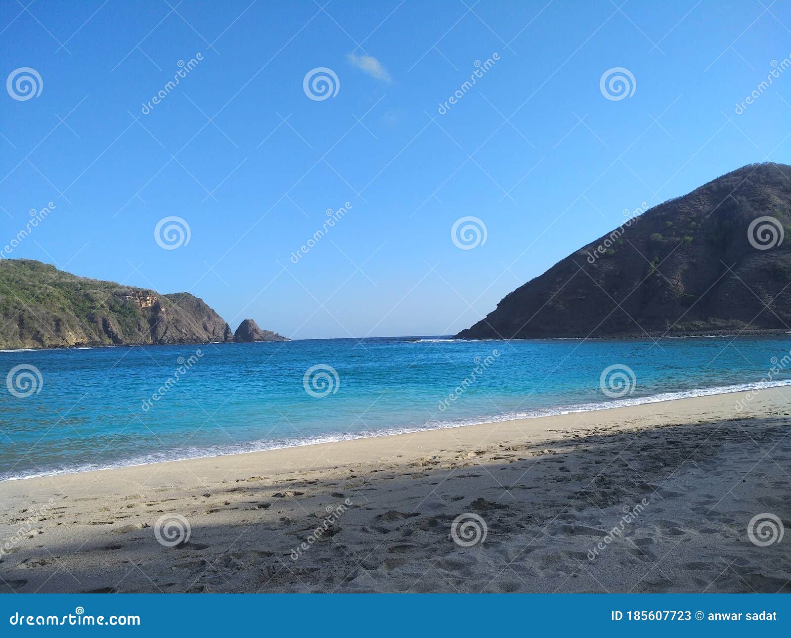 one of the beutifull beach in lombok island