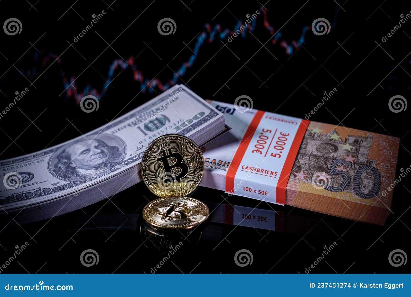 Bitcoin Stack Dollar Notes Stock Photos - Free & Royalty-Free Stock Photos  from Dreamstime