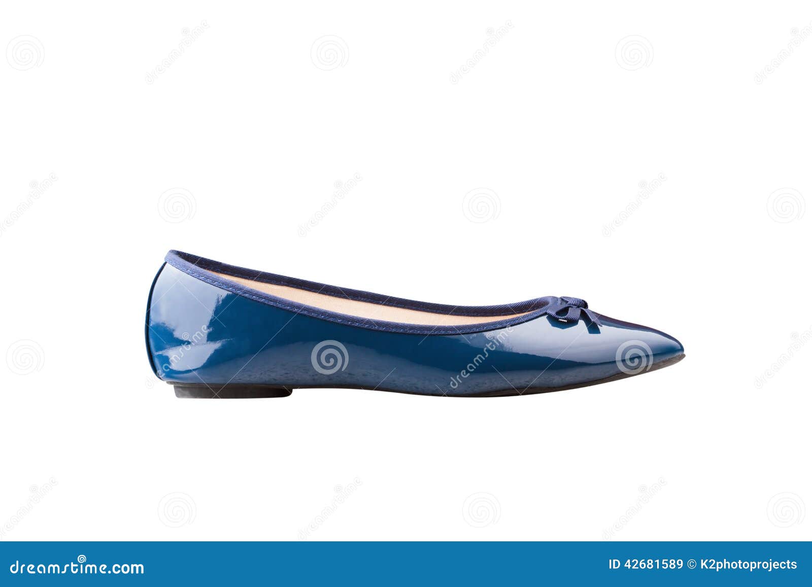 One blue shoe stock image. Image of sensuality, women 42681589