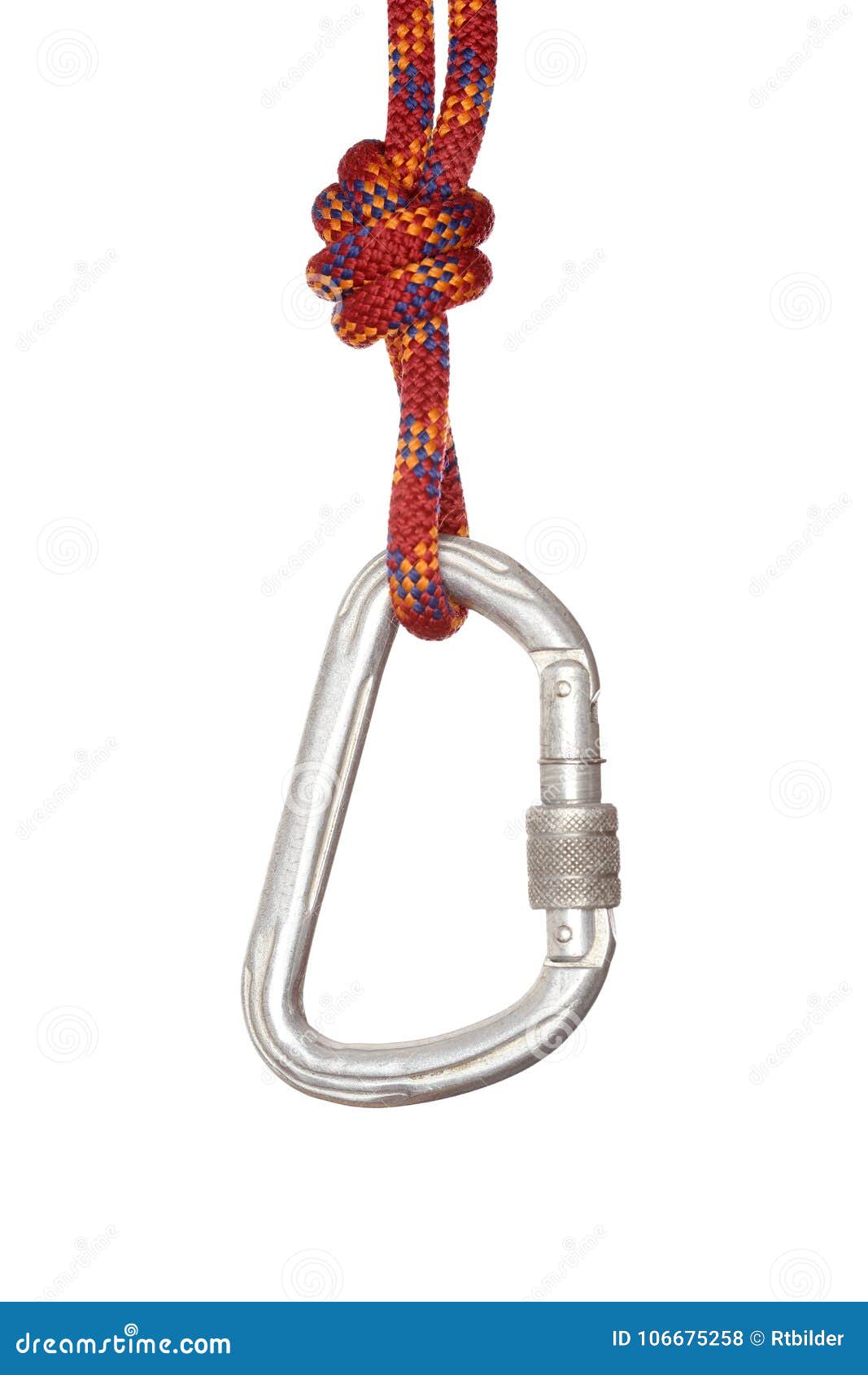 One climbing hook stock photo. Image of connect, closeup 106675258