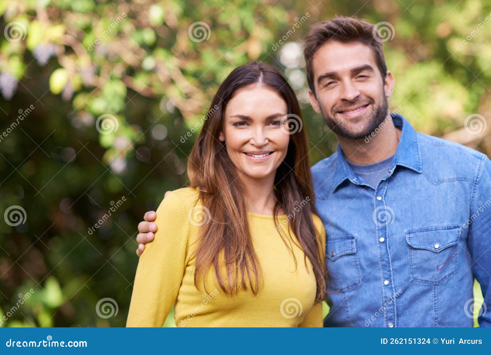 They are One Close Couple. an Affectionate Couple Enjoying Their Time