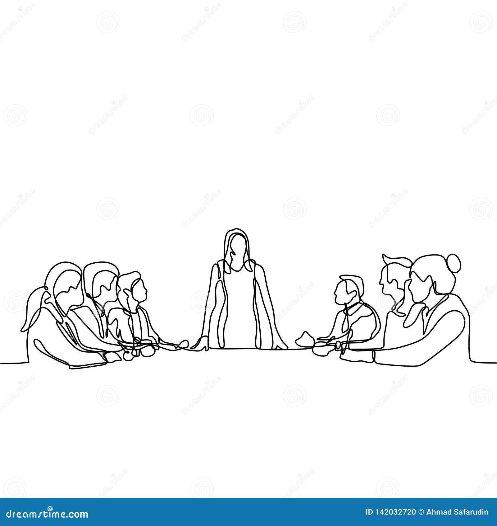 People outline art People outline art