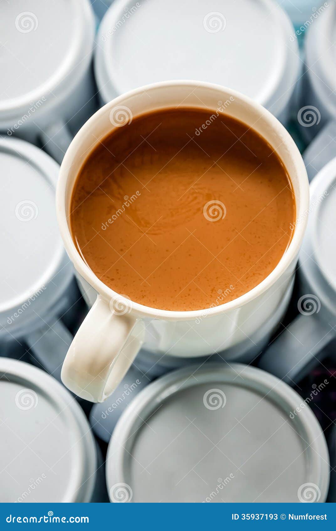 One cup of coffee stock image. Image of cappuccino, coffee 35937193