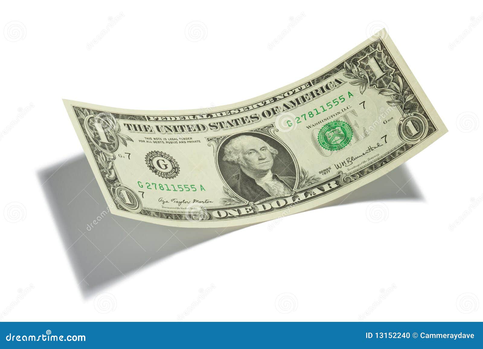 one dollar bill 