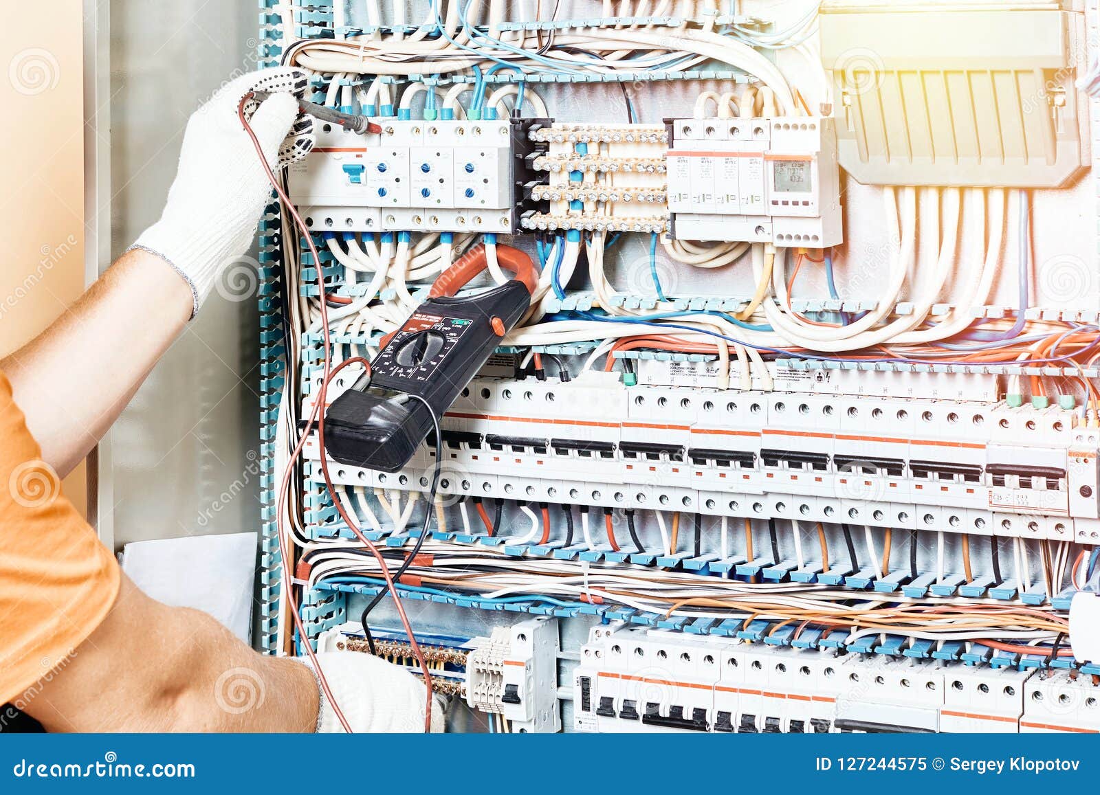 Electical Distribution Fuseboard. Electrical Supplies. Electrical Panel