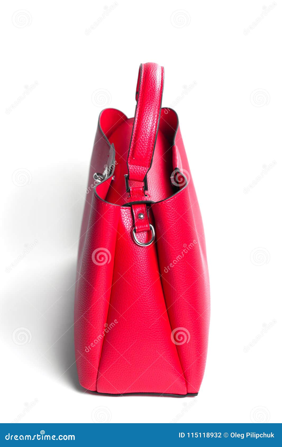 Elegance red bag stock photo. Image of elegant, fashion 115118932