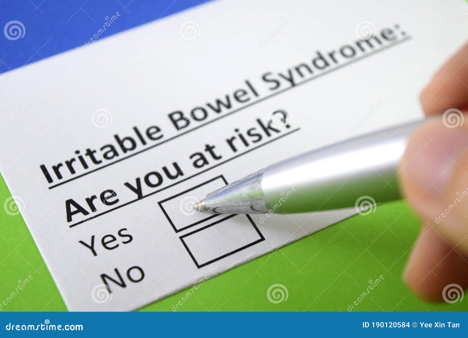 Questionnaire about Health Problem Stock Photo Image of bowel, aware