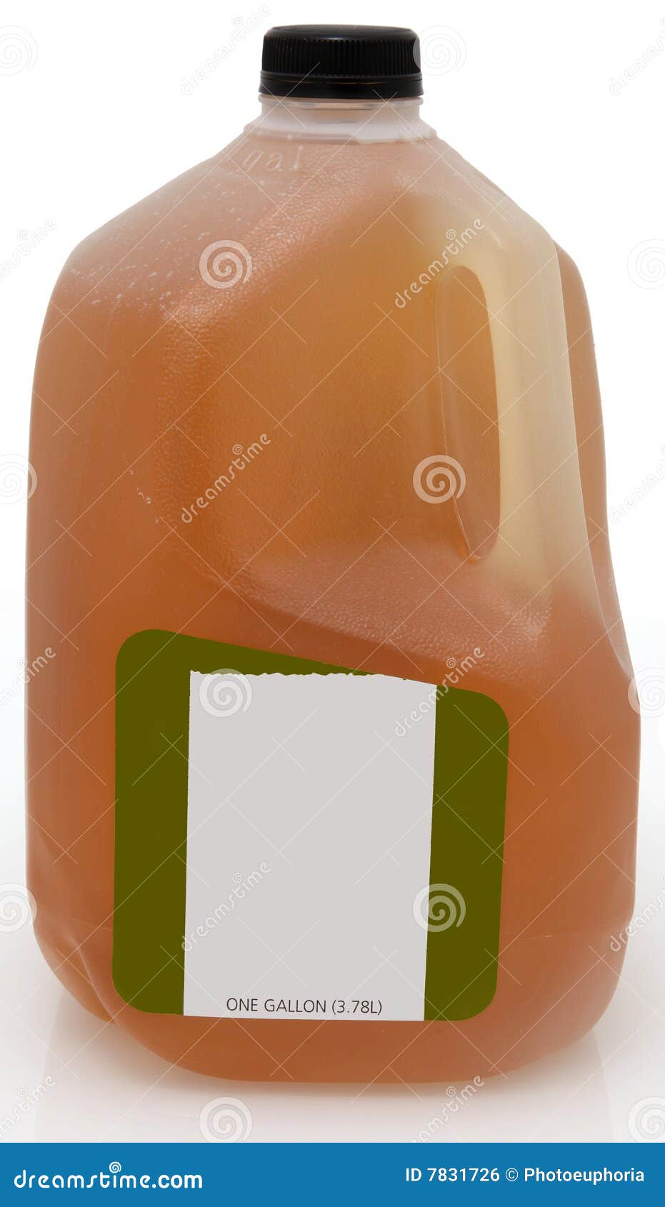 One Gallon Green Tea stock photo. Image of blank, brewed 7831726