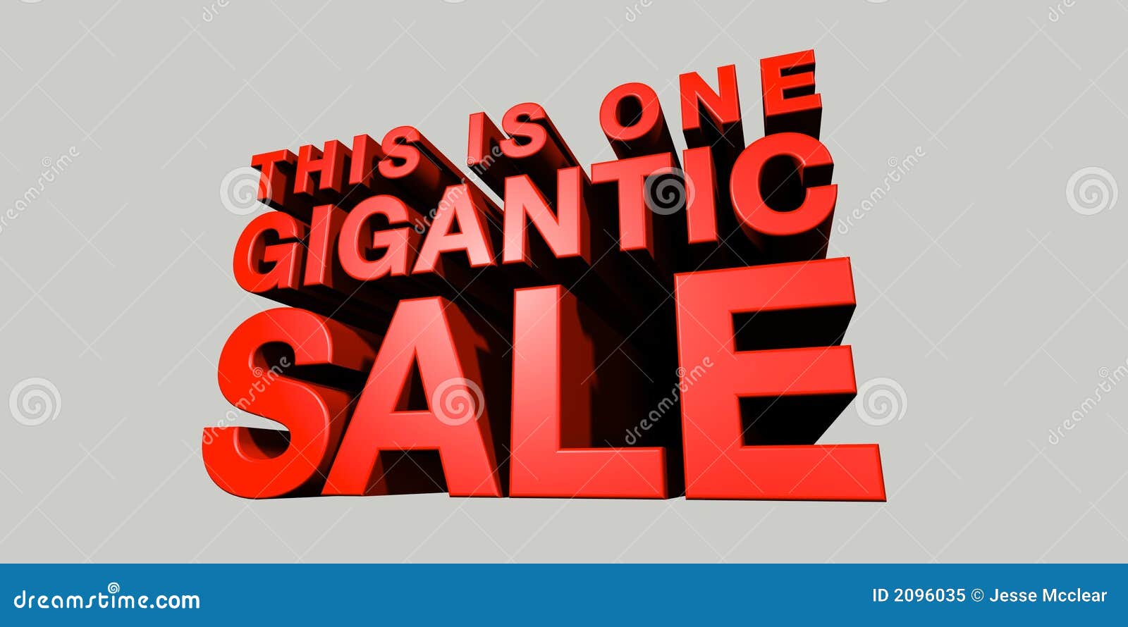 one gigantic sale