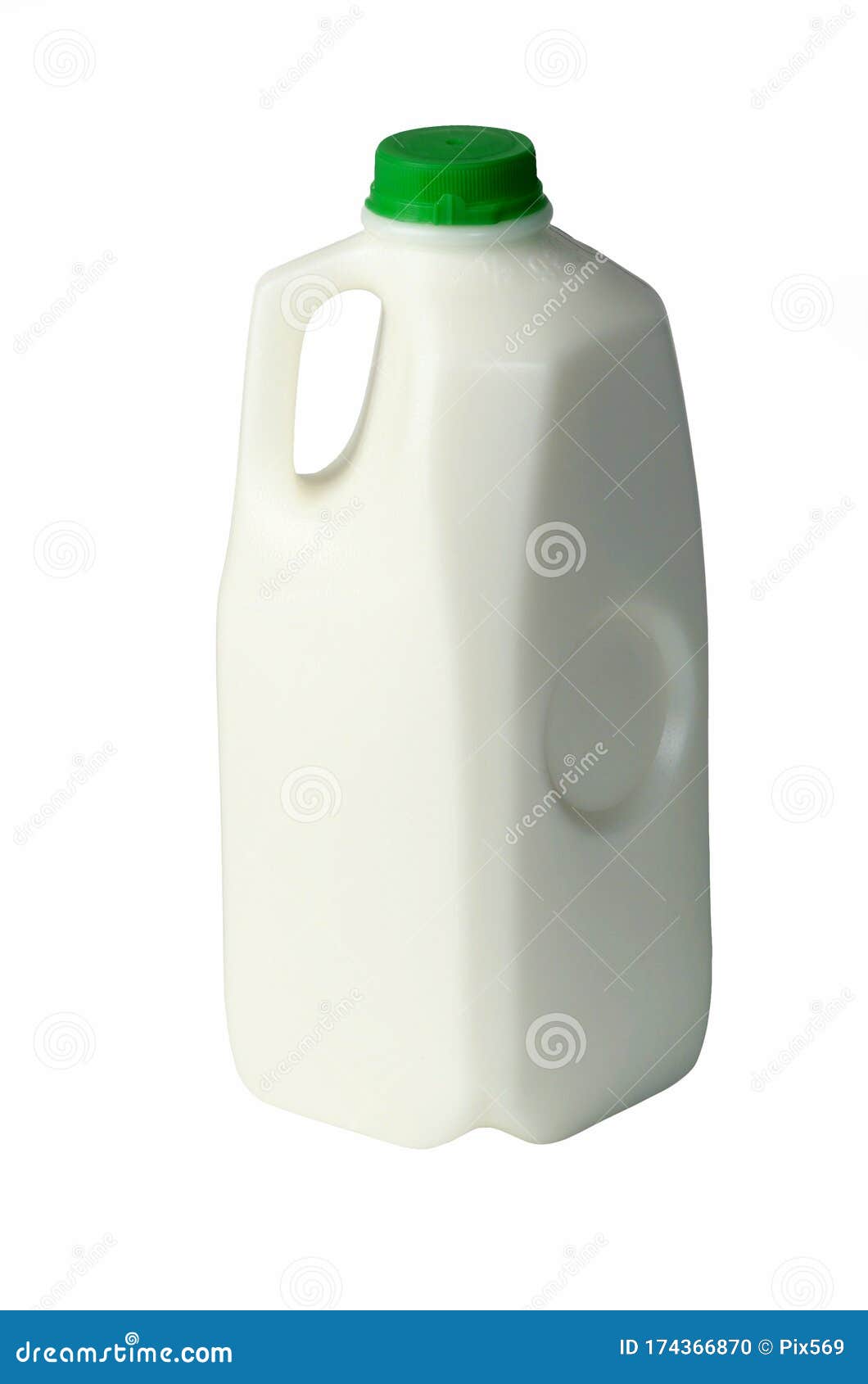 A One Half 1 2 Gallon Jug Of Butter Milk With A Green Cap Stock Photo Image Of Nutrient Nutrition