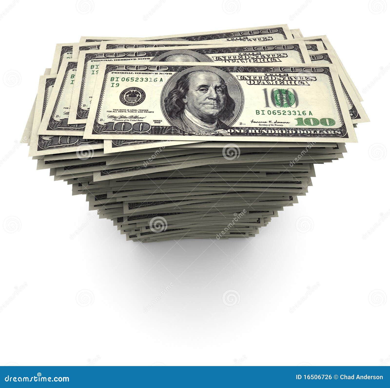 One thousand dollars Royalty Free Vector Image